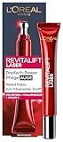 L'Oréal Paris Anti-Aging-Augenpflege mit Dreifachpower für Frauen: für gemilderte Falten, reduzierte Tränensäcke, straffere Haut mit Pro-Retinol, Vitamin C und Hyaluronsäure, RevitaLift Laser, 15ml