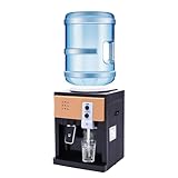KANBCNG Elektrischer Heiß- Und Kaltwasserspender, Wasserspender Büro Demontieren Elektrischer Wasserspender Ein-Knopf-Start Mit Abnehmbare Wasserauffangschale Mit 3,5L, 5L, 10L Und 18,9l Eimern Wasser