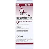 BROMHEXIN Hermes Arzneimittel 8 mg/ml Tropfen 30 ml