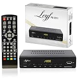 LEYF PA-2211 Kabel Receiver DVB-C Digitales Kabelfernsehen Full HD TV(DVB-C / C2, HDTV, DVB-T/T2, HD, SCART, USB) Kabelfernsehen für alle Kabelanbiete