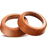 Photect 2 Stück Ledermanschetten Kolbenmanschetten für Wasserpumpen für Schwengelpumpe Typ 75 (Braun, Typ 75)