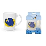 Trötsch Die Maus Kindertasse Elefant Geschenktasse aus Porzellan: Kaffeetasse Teetasse Geschenkidee Geschenk Tasse