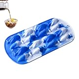 Eisform | 3D Haifischform Eisform - Einfache Form für Cocktails Whiskey Wein Kühlschrank Küche