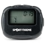 Sport-Thieme Intervall Timer Pocket | Intervallzeitgeber | Alarm und Vibration | Zirkel & Intervalltraining | Fitness, Workout, Gym | Cardiotraning | 44g | Markenqualität
