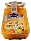 Nowka Gourmet Honig Gurken natürlich süß, 5er Pack (5 x 340g)