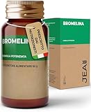 JEA Bromelain Strong Draining 2500 GDU/g High Dose - 120 Cp von 500 mg - Anti-Cellulite Supplement