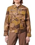 G-STAR RAW Damen Vintage Worker Jacke, Mehrfarben (safari watercolor camo D23014-D386-D940), L