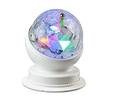 X4-LIFE LED Discokugel - Mini Partylicht für Wohnräume und Kinderzimmer - Rotierend, RGB