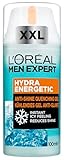 L'Oréal Men Expert XXL kühlende Gesichtspflege Anti-Glanz für Männer, Erfrischendes und mattierendes Gesichtsgel, Gesichtscreme für Herren, Hydra Energy, [Amazon Exclusive], 1 x 100 ml