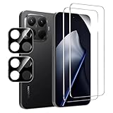 Tieeyivv Schutzfolie für Xiaomi Mi 15T / 15T Pro 5G Schutzglas für Panzerglas und Kamera Schutzfolie Vollständige Abdeckung Displayschutzfolie, Bläschenfrei, 9H Härte, Anti-Fingerabdruck