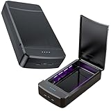 Professionelle Nail Art Sterilisator Box: WIYETY UV Lampe Sterilisator, Professionelle UV Desinfektionsgerät Mit Leisem Betrieb Geeignet für Nagelwerkzeuge und Nagelsalons (Schwarz)