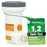 [ Test SEHR GUT, Note 1.2 *] GSS Helios Single LNB mit LTE Abschirmung & Sun Protect UV Schutz, 1Fach HD 4K LMB für 1 Teilnehmer, (TV Fernseher, Sat Receiver) LNC für Satellitenschüssel Antenne