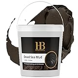 HB Dead Sea Minerals 1500g Totes Meer Mineralschlamm zur Körper- und Gesichtspflege - Meeresschlamm mit 26 Mineralien und Arganöl - Schlamm-Maske, Gesichtsmaske, Dead Sea Mud