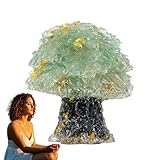 Generisch Kristallsteinornamente, Kristallsteinverzierung, Ahornbaumdesign Energy Crystal Stones, Kompakte Ästhetik handpolierte Wohnkultur für Meditation Yoga Room