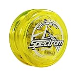 Yomega Spectrum beleuchtet den Fireball-Transaxle YoYo mit LED-Leuchten für mittlere, fortgeschrittene und Profi Level Seitentrickspiele + zusätzliche 2 Seiten & 3 Monate Garantie (blau) (Gelb)