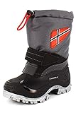 Spirale Jungen Unisex Kinder Morten Schneestiefel, Grau, 30 EU (Auf Schuhen befindet Sich EIN Markenlogo)