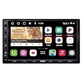 ATOTO S8 Ultra 7 Zoll Armaturenbrett-Einbau-Videogeräte & Navigation, Kabelloses CarPlay & Android Auto, 2 Bluetooth mit aptX HD, Gestenoperation, VSV & LRV, Eingebautes 4G-Mobilfunkmodem, S8G2A78UL-A