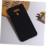 SHINEOFI 1 Stück Komfortables Hülle Schockfest Kratzer Case für Flüssigsilikon Schwarz Vollschutz Waschbar Stoßdämpfend Minimalistisches Design