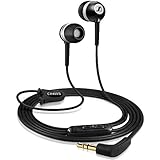 Sennheiser CX 400-II Precision Stereo-In-Ear-Kopfhörer (1,2 m Kabellänge, 3,5 mm Klinkenstecker, Earadapterset S/M/L, Tragetasche) schwarz