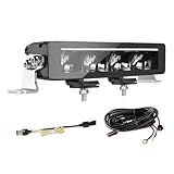 CO LIGHT 10'(24cm) Lightbar Auto 40W 5000LM LED Balken 12v/24v IP68 Geeignet für Offroad, LKW, 4x4 Fahrzeuge, Lastwagen und Wohnwagen