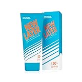 NEW LAYER Sonnencreme | LSF 50+ | Pro Vitamin D | Frei von Mikroplastik | Reef-friendly | Frei von Octocrylenen | Wasserfest | Sofortschutz | Schnell einziehend | Klimaneutral (200ml)