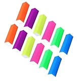 Zerodeko 12 Stück Nagelpolierblock aus Eva Schaum Wiederverwendbare Maniküre Nagelfeilen für Damen Nagelpflegezubehör für Salon und Heimgebrauch