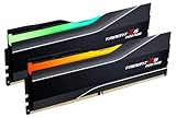 G.SKILL Trident Z5 Neo RGB Series (AMD Expo & Intel XMP 3.0) DDR5 RAM 64GB (2x32GB) 6000MT/s CL36-36-36-96 1,35V Desktop Computer Memory U-DIMM - Mattschwarz (F5-6000J3636F32GX2-TZ5NR)