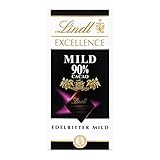 Lindt Excellence 90% Cacao milde Edelbitter-Schokolade (vegan, glutenfrei, laktosefrei) 5 x 100 g