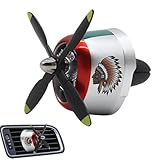 Auto Duft Lüftungsclip | Drehendes Flugzeug Mit Langanhaltendem Duft,Automobil Lufterfrischer Fahrzeugdekoration - Für Innenraum SUV Limousine Und Fahrzeuge Für Reisen Und