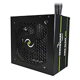 Tecnoware Power Systems - ATX-Netzteil 500, Ultrasilent 12 cm Lüfter, Überspannungsschutz, 2x SATA, 1x 24-polig, 1x 12V 4+4-polig, 2x Molex, schwarz, Größe 500 | Kompatibel mit ATX 12V v.2.01