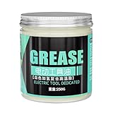 Dielektrisches Fett Für Elektrische Steckverbinder - Hitzebeständiges Universell Motorradfett 250 Gramm - Automobilschmiermittel für Verbinder, Kabel, Draht, Lager, Motor, Stecker, Gelenk, Achse, Scha