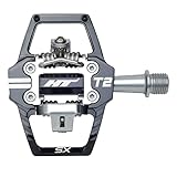 HT Components T2-SX Pedale – Doppelseitig Clipless mit Plattform-Aluminium