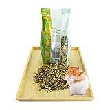 Getzoo Goldhamsterfutter 500g I Naturorientiert & Ausgewogen I Große Auswahl an Urgetreide I Inklusive Früchte & Gemüse I Hochwertige Eiweißquellen I Ohne Wasser-Eiweiß