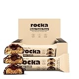 rocka Protein Bar I Veganer Proteinriegel mit 12 g Protein/Riegel I zuckerreduziert I voller Geschmack I 12 x 50g einzeln verpackte No Whey Bars (Butter Cookie)