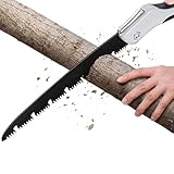 Astsäge, Klappsäge mit Sicherheitsverschluss, Baumsäge Handsäge für Garten, Holz, Outdoor & Camping