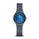 BERING Damen Uhr Solar Movement - Solar Collection mit Edelstahl und Saphirglas 14427-393 - 5 ATM