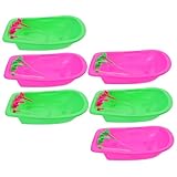 LABRIMP 6 Stück Miniatur Badewannen Spielzeugset für Puppenhäuser Teiliges für Kreatives Miniatur Dekoration und Fotografie Farbenfroh und Leicht zu Verstauen