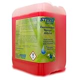 StessiClean Kamin & Ofenglas Reiniger AktivGel | 10 Liter | Kaminscheibenreiniger für hartnäckigen Verschmutzungen | Kaminreiniger - Ofenreiniger | Kamin und Ofenglasscheiben | Ruß Reiniger