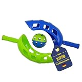 BEST SPORTING Fangball-Spiel I Scoop-Ball Set mit 2 Schlägern & 1 Ball I Fangspiel mit Ball in grün/blau I Fang-Ball Spiel für Kinder & Erwachsene I Scoop-Ball Wurf und Fangspiel I Sport-Zubehör