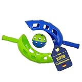 Best Sporting Fangball-Spiel I Scoop-Ball Set mit 2 Schlägern & 1 Ball I Fangspiel mit Ball in grün/blau I Fang-Ball Spiel für Kinder & Erwachsene I Scoop-Ball Wurf und Fangspiel I Sport-Zubehör