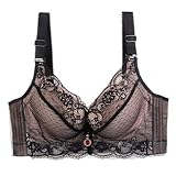 DARBCGH Bügelloser Still-Sport-BH for Damen, hoher Halt, Racerback, nahtlos, Schwangerschafts-Workout-BH(Black690,34B)