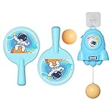 Tischtennis-Trainingsset, tragbares Tischtennis-Schläger-Set – Paddel-Trainer für Tischtennistrainer, Trainingsset für den Außenbereich, verstellbar