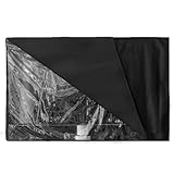 Tiardey Staub- Und Wasserdichte TV-Abdeckung Mit Transparenter Vorderseite, Fernsehabdeckungsschutz Für LCD-Plasmafernseher Mit Fernbedienungstasche