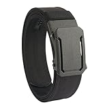 Doppellagiger Herren-Gürtel aus Nylon, lässig, modisch, Zubehör für Männer, Training, Arbeit, Golf, Wandern, Outdoor-Jeans, Hose, Anzug, Taille, stark, flexibel, bequem, für den täglichen