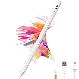 Topipop Pencil 2. Generation für Apple iPad - Magnetische Stift für iPad mit Palm Rejection Active Pen für 2018-2023 Apple iPad Pro 11&12.9 Zoll, iPad Air 3rd/4th/5th, iPad Mini 5th/6th - Weiss