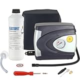 ELASTOFIT Reifen Pannenset mit Kompressor Reifendichtmittel 10 Jahre haltbar (Basic S)