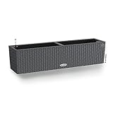 LECHUZA BALCONERA Cottage 80 granit 15612, 79x19x19 cm