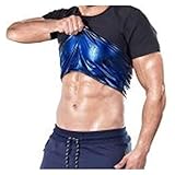 NIULI Herren Korsett Neopren Sauna Weste Trainer Zur Body Shaper Taille Trimmer Bauchweg Trainer Fitness (Color : Men, Size : XXL)