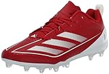 adidas Herren Adizero Electric.2 American Football Sneaker, Team Power Red/White/Team Power Red, 47 1/3 EU