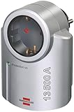 Adapterstecker mit Überspannungsschutz von 13.500 A, ideal zum Schutz von elektronischen Geräten zu Hause und im Büro.